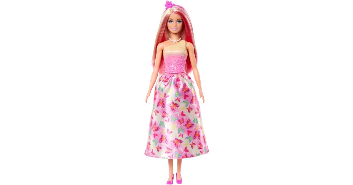 BarbieDreamtopia - Royal - Highlights and pink butterfly skirt Pop
