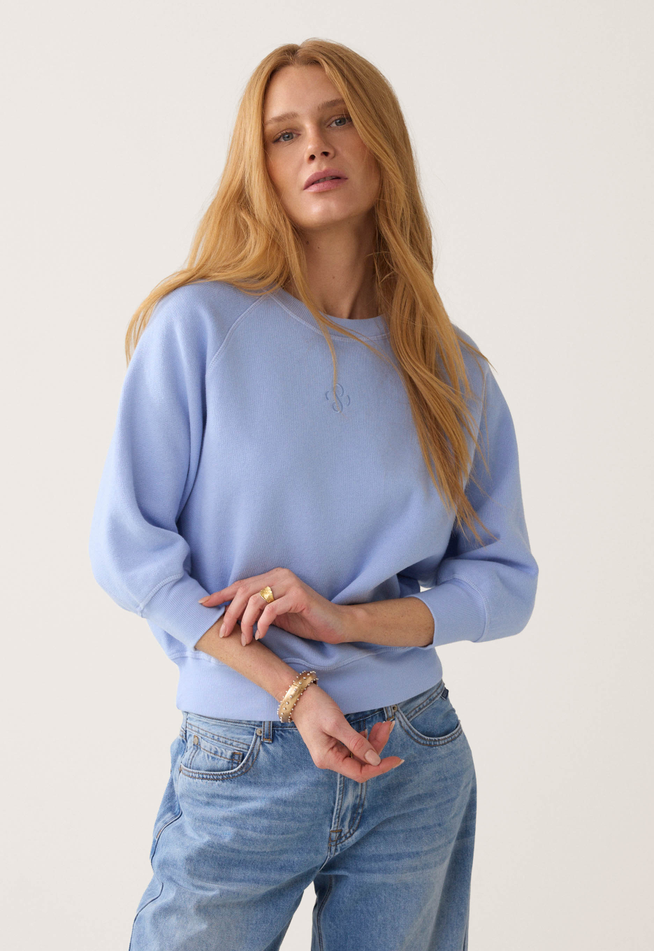 Summum Jersey Fade-out Sweater