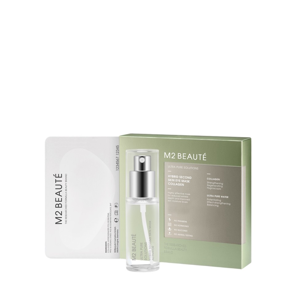 M2 Beauté - HYBRID SECOND SKIN Eye Mask Collagen - 7 stk.