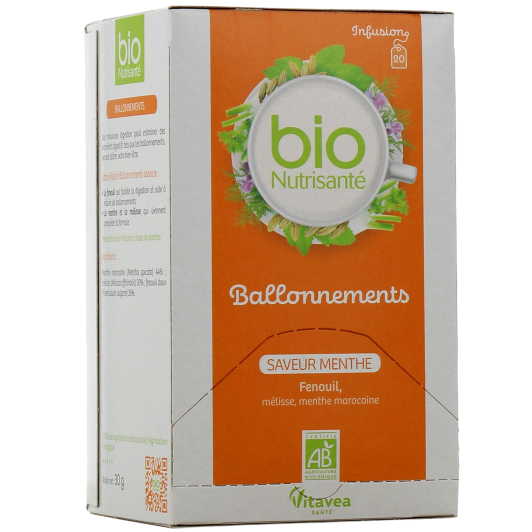 Nutrisanté Infusion Bio Ballonnements