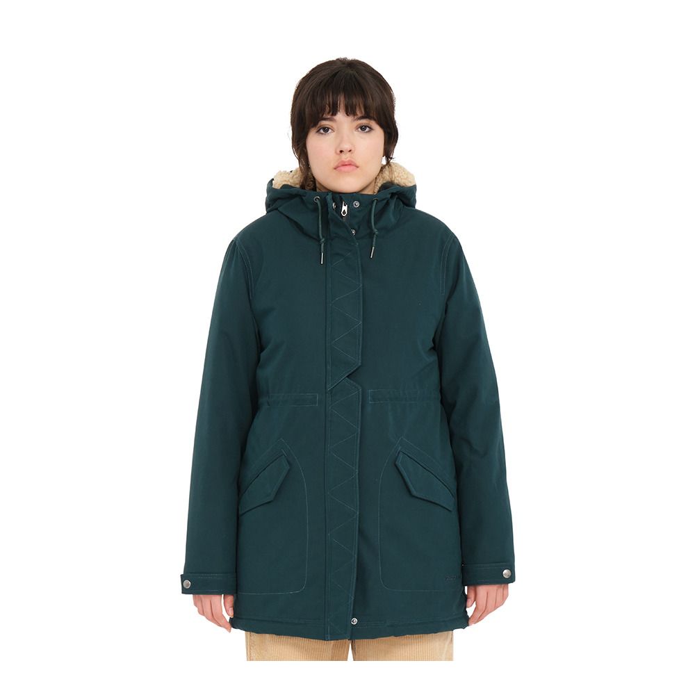 Volcom LESS IS MORE 5K - Parka Femme ponderosa pine