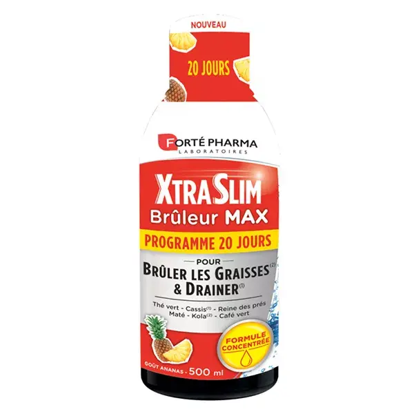 Forté Pharma Xtraslim Max Burner Queimador de Gordura Eliminação Drenante 500ml