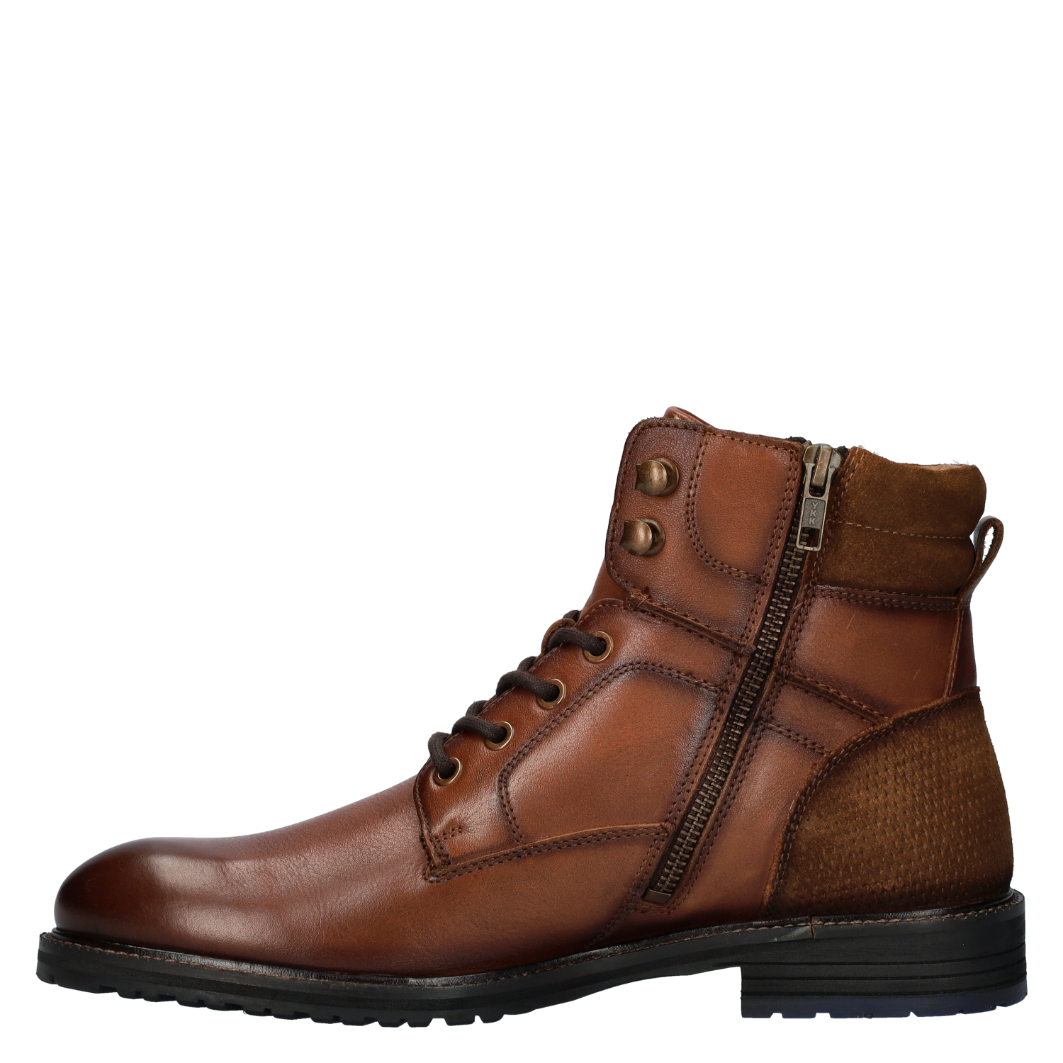 Nile heren veterboot Nelson Cognac