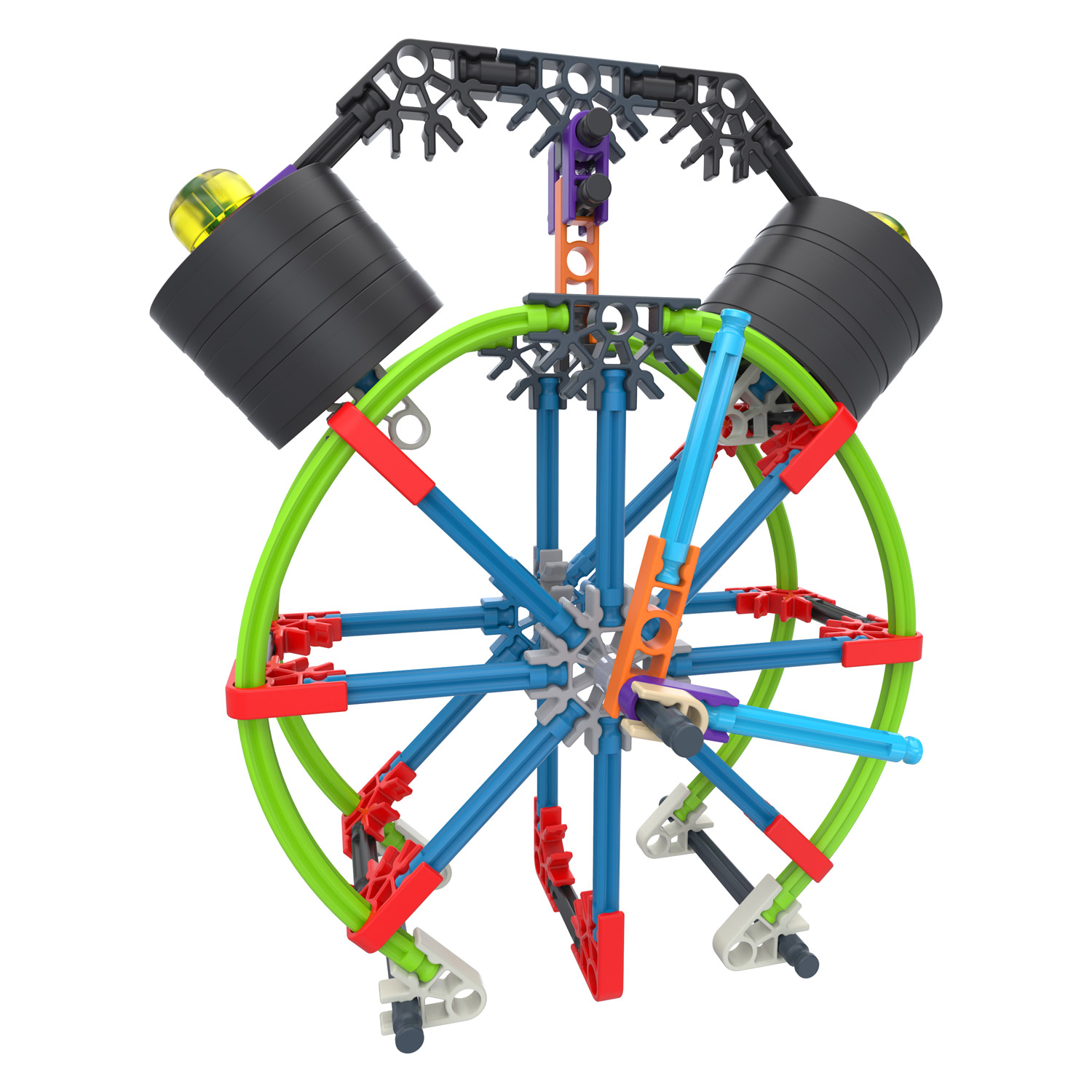 K'Nex Bouwset Wings & Wheels 30 Modellen, 500dlg.