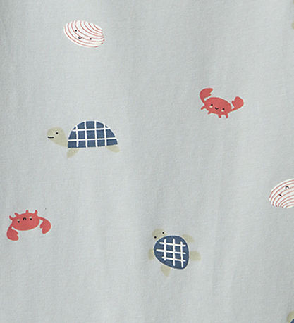 Name It Sommerstrampler - NbmVroels - Pearl Blue/Sea Animals