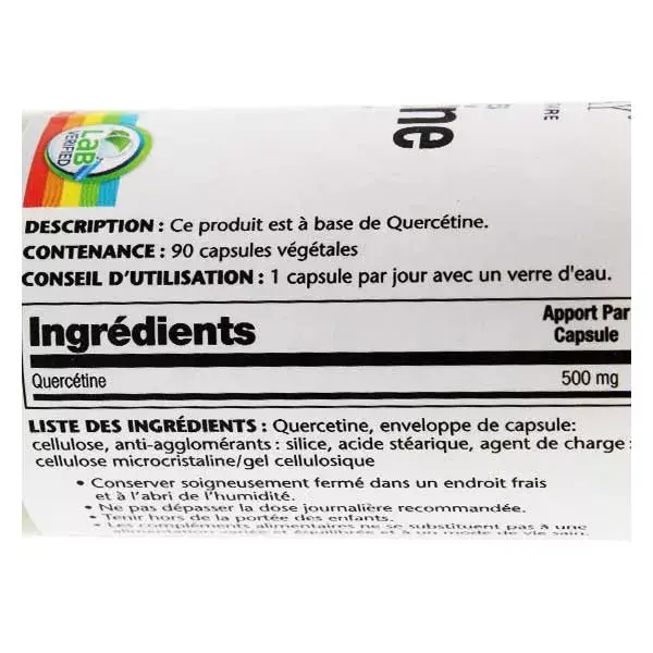 Solaray Quercetina 500mg 90 cápsulas vegetais