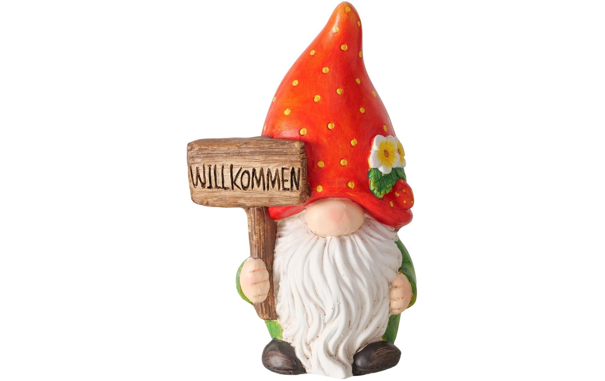 Dekofigur Strawberry 35 cmWichtel im Erdbeeren Style