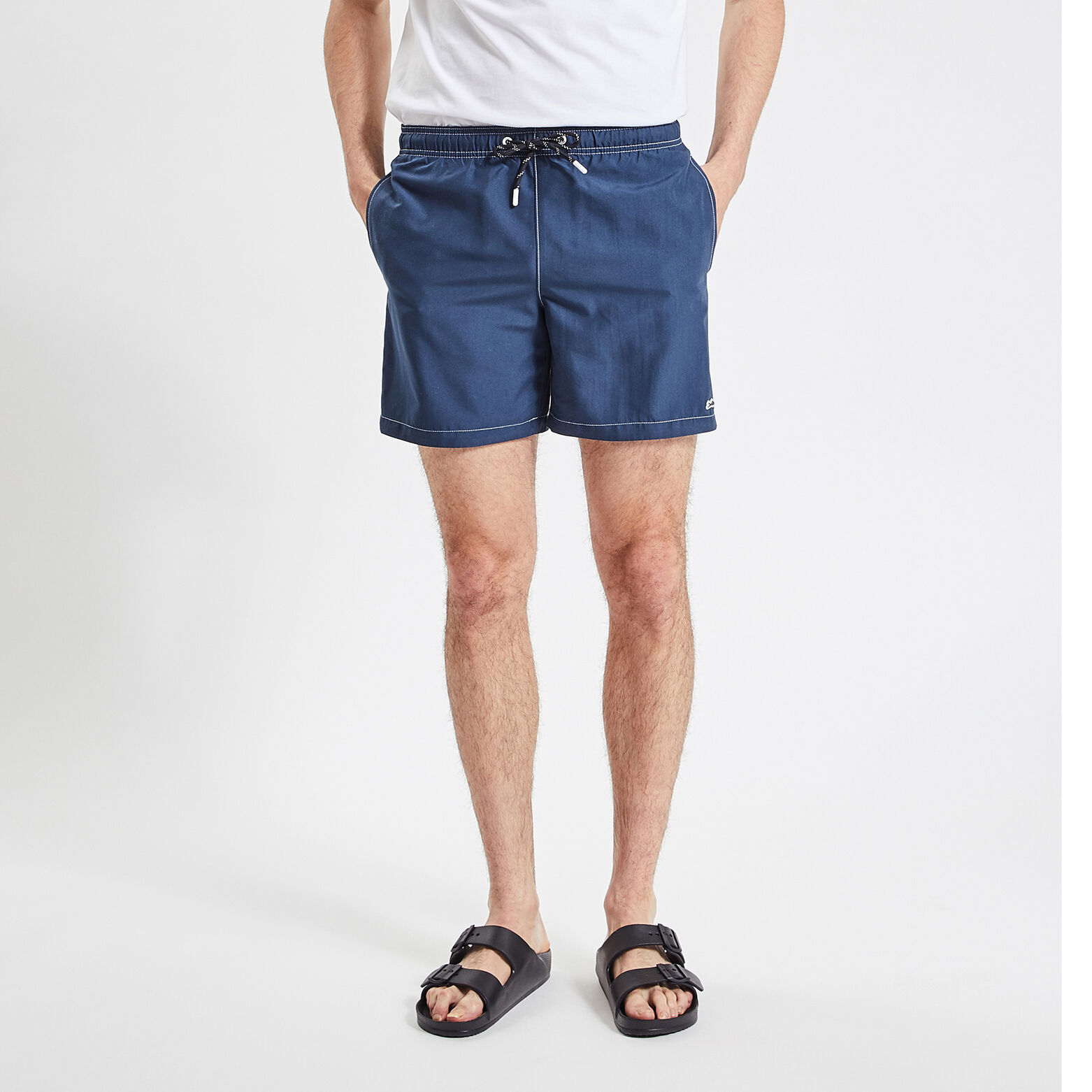 Maillot de bain uni Bleu moyen