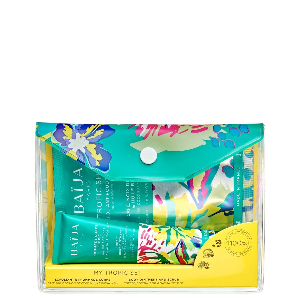 Baija My Tropic Set Coffret Soin Pommade et Exfoliant Corps