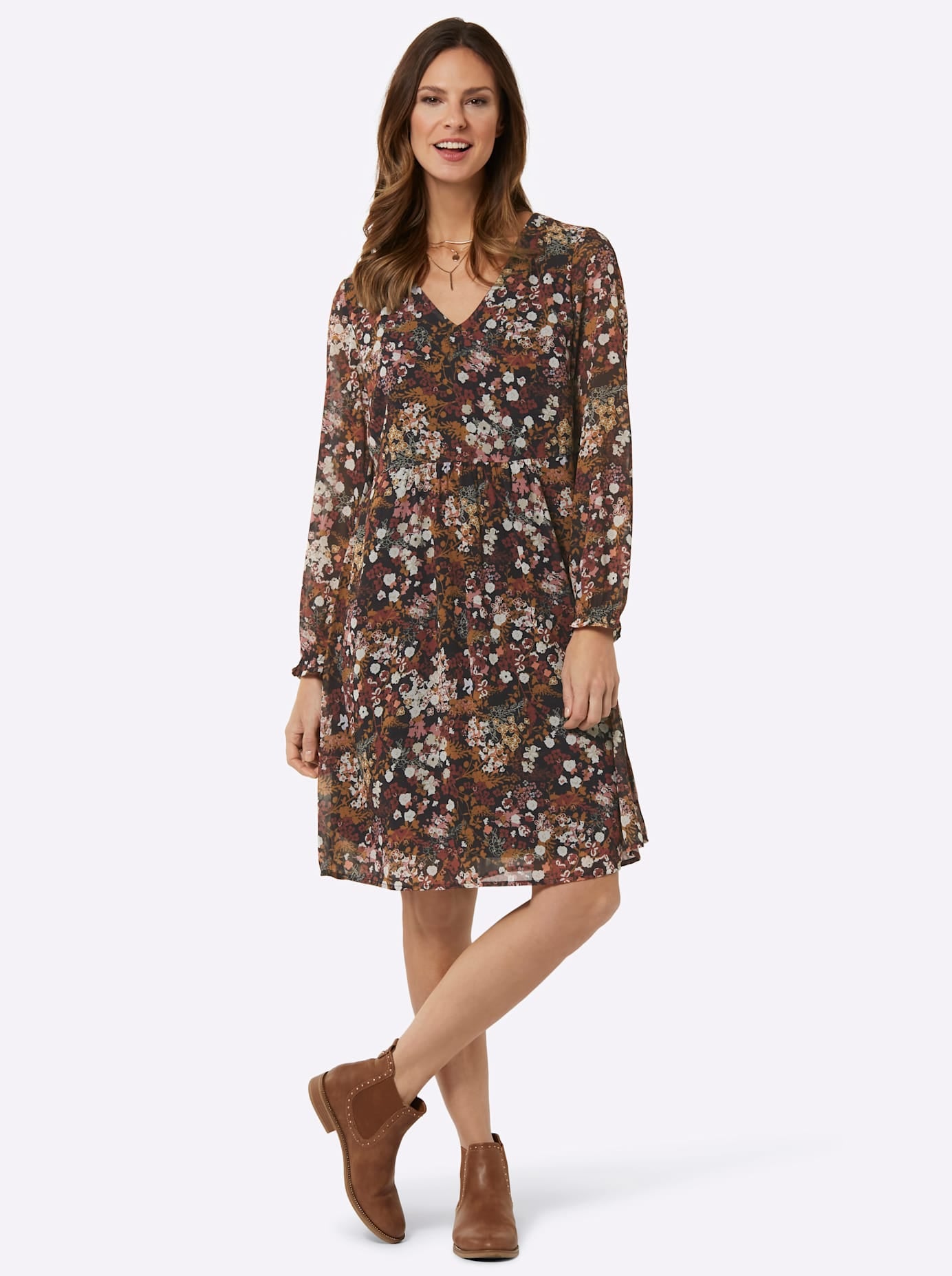 Inspirationen Druckkleid »Druck-Kleid«