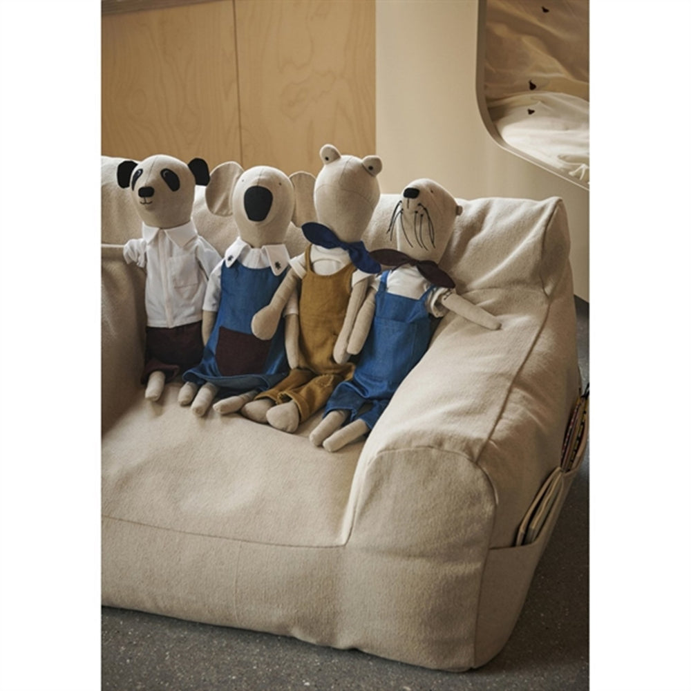 Billow Sækkestol Off-White - Ferm Living