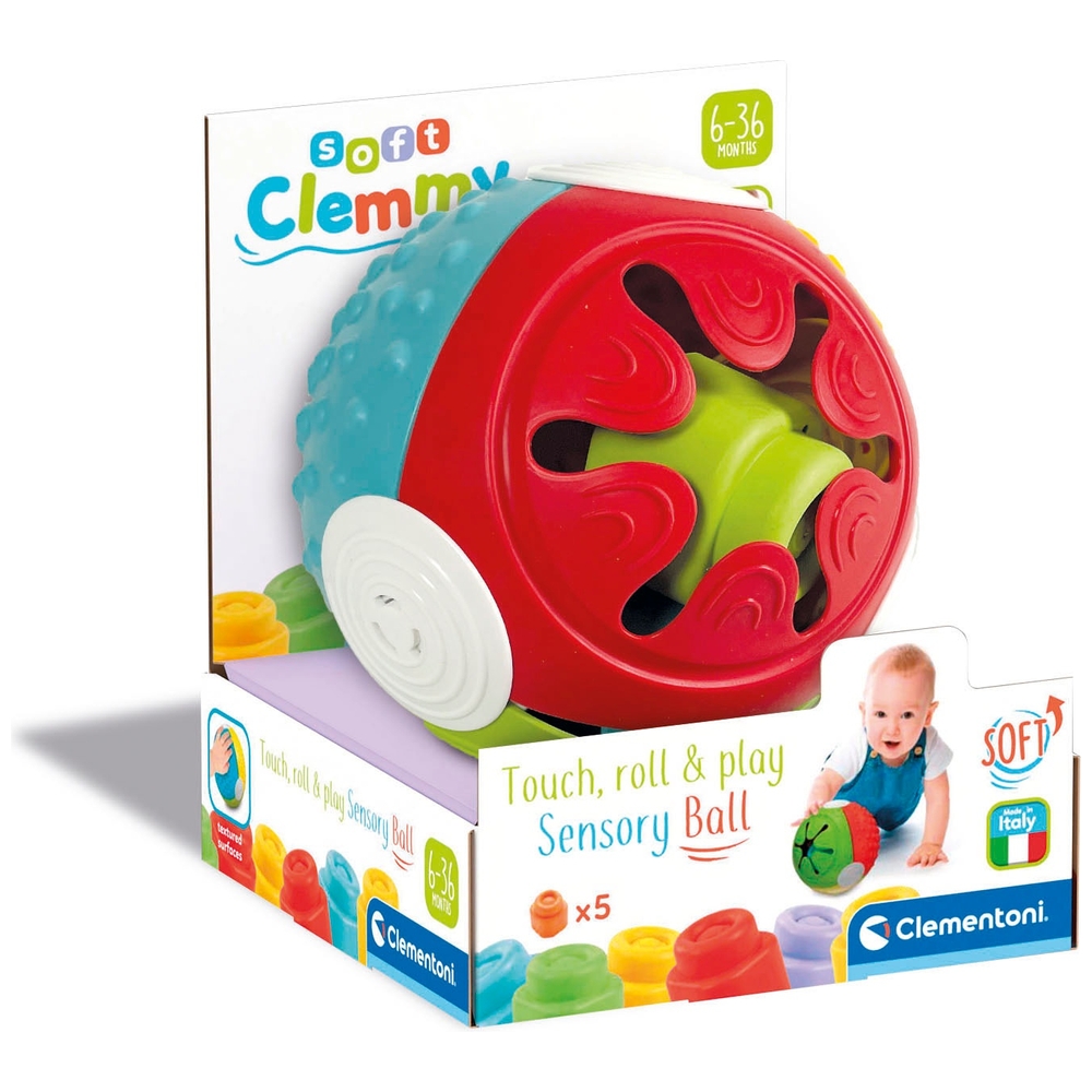 Clementoni Soft Clemmy Touch and Play Sensorischer Ball