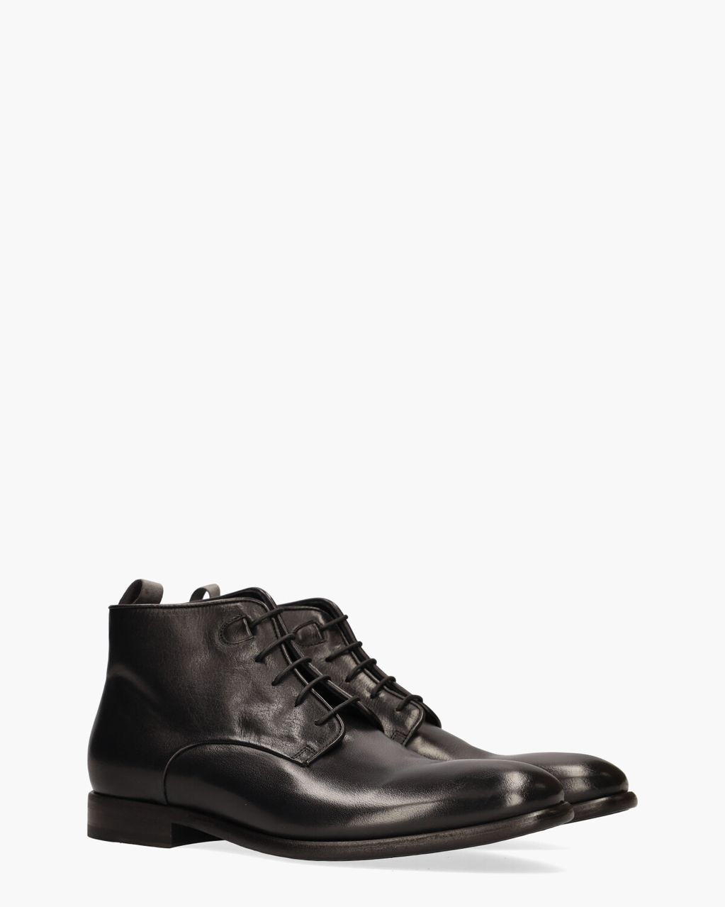 Pantanetti 10941E Zwart Heren Veterboots
