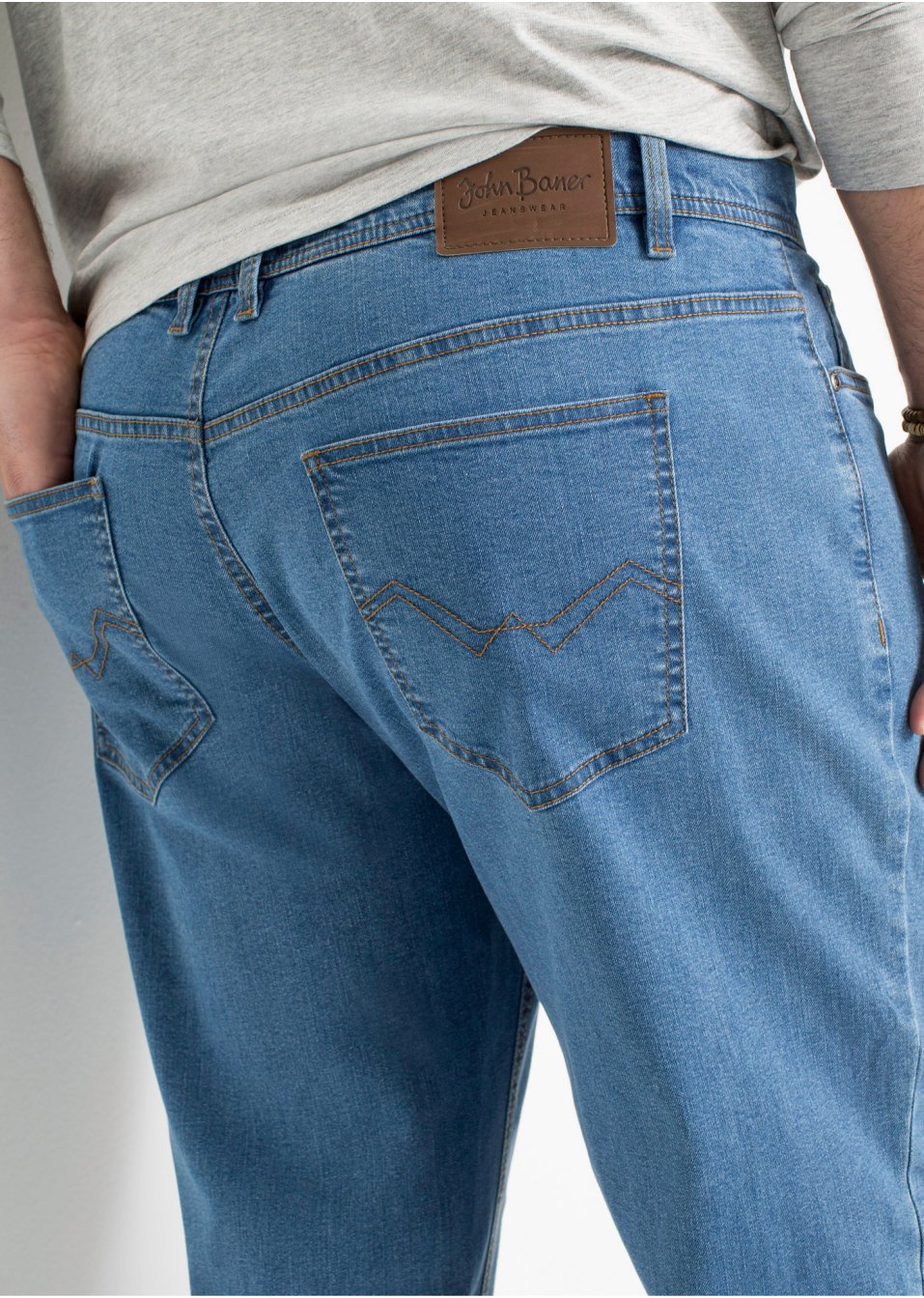 Lot de 2 jeans extensibles Regular Fit Straight