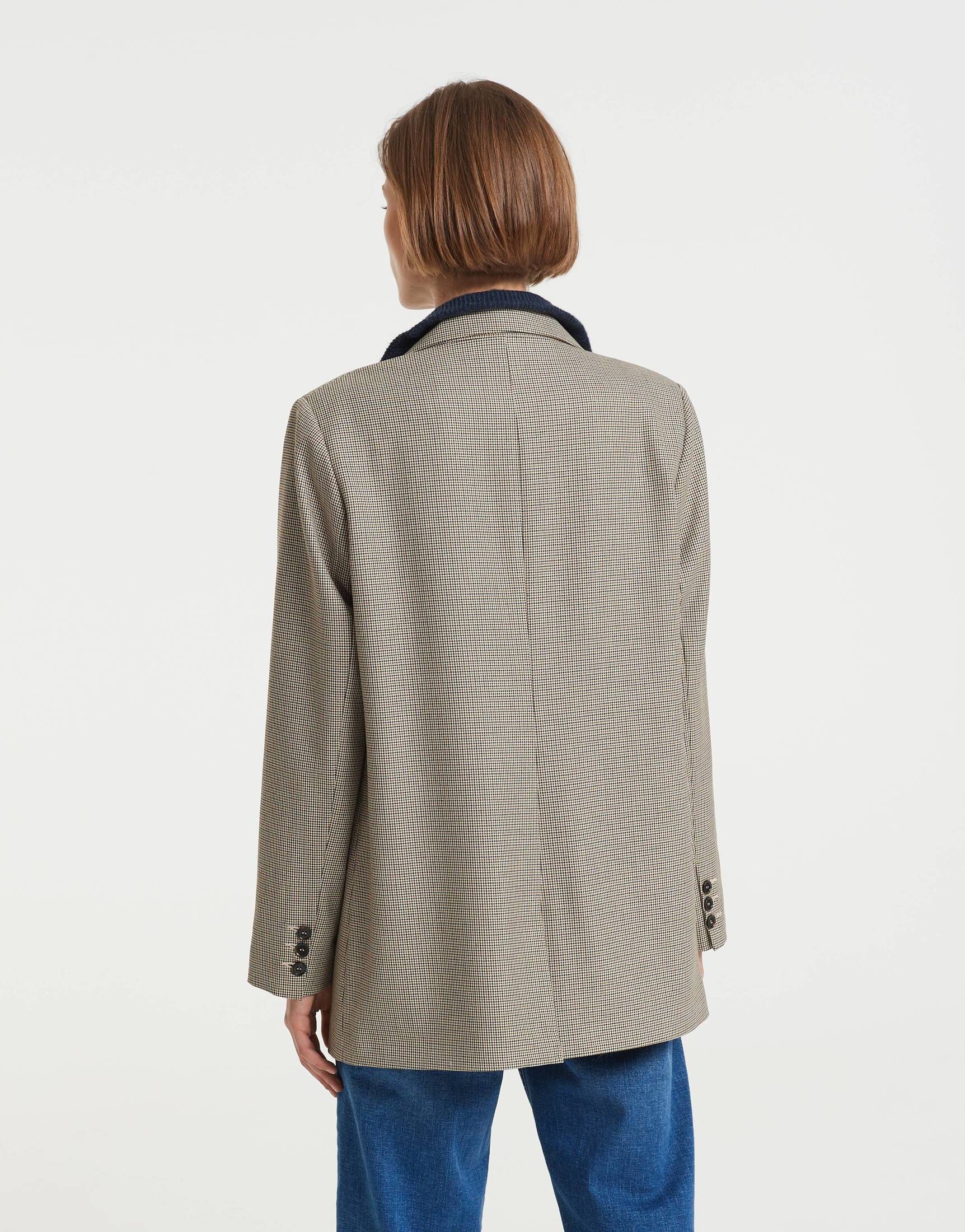 Opus| Damen Blazer JIMENI CHECK