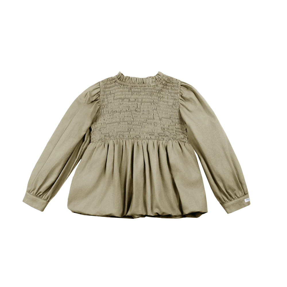 Madelief Top | Dusty Green
