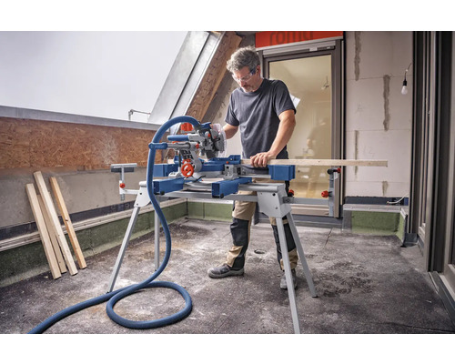 Bosch Professional GCM 18V-216D BITURBO Accu afkortzaag/paneelzaag, inclusief 1 x cirkelzaagblad, zonder accu en lader