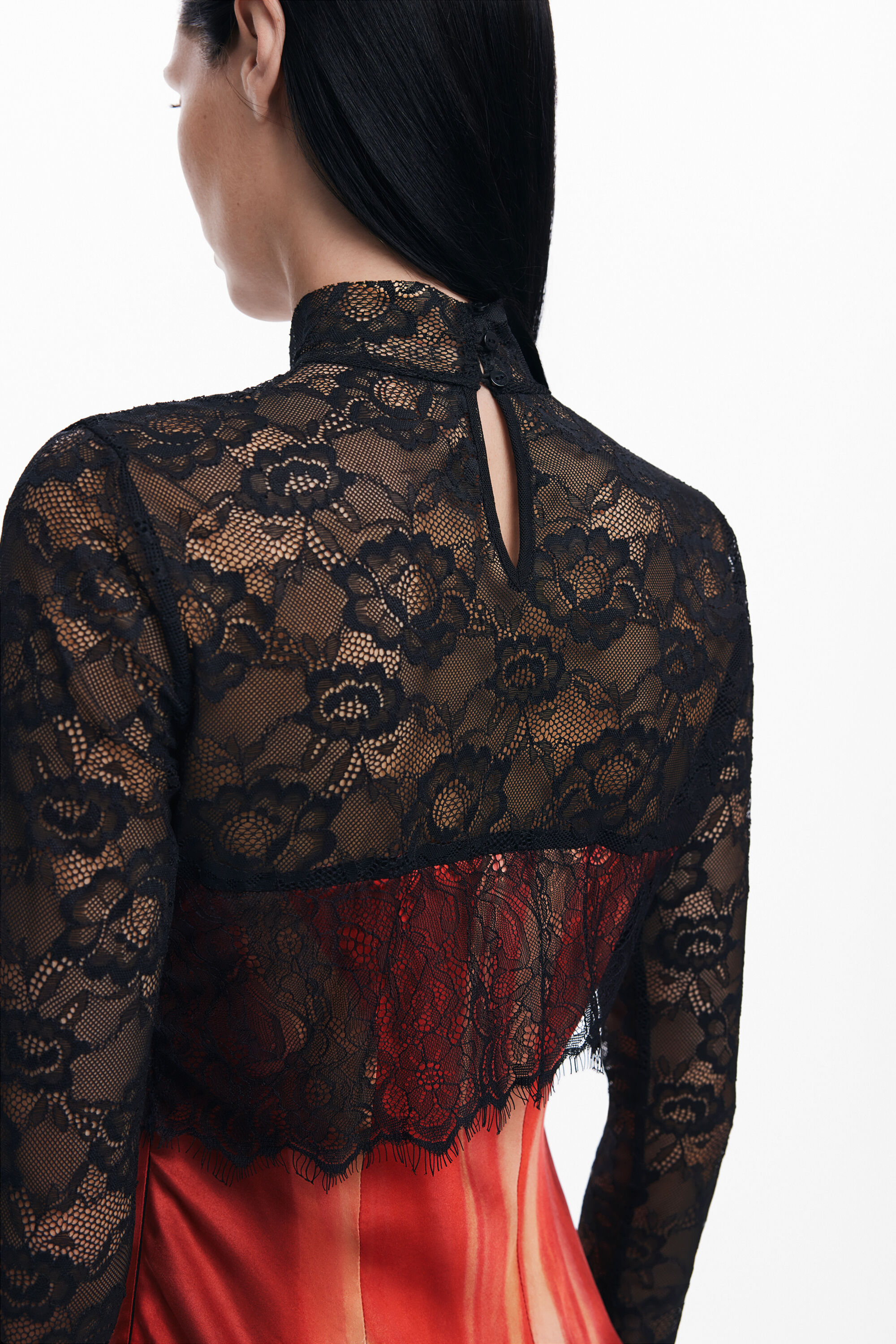 vestido combinado Maria Escoté