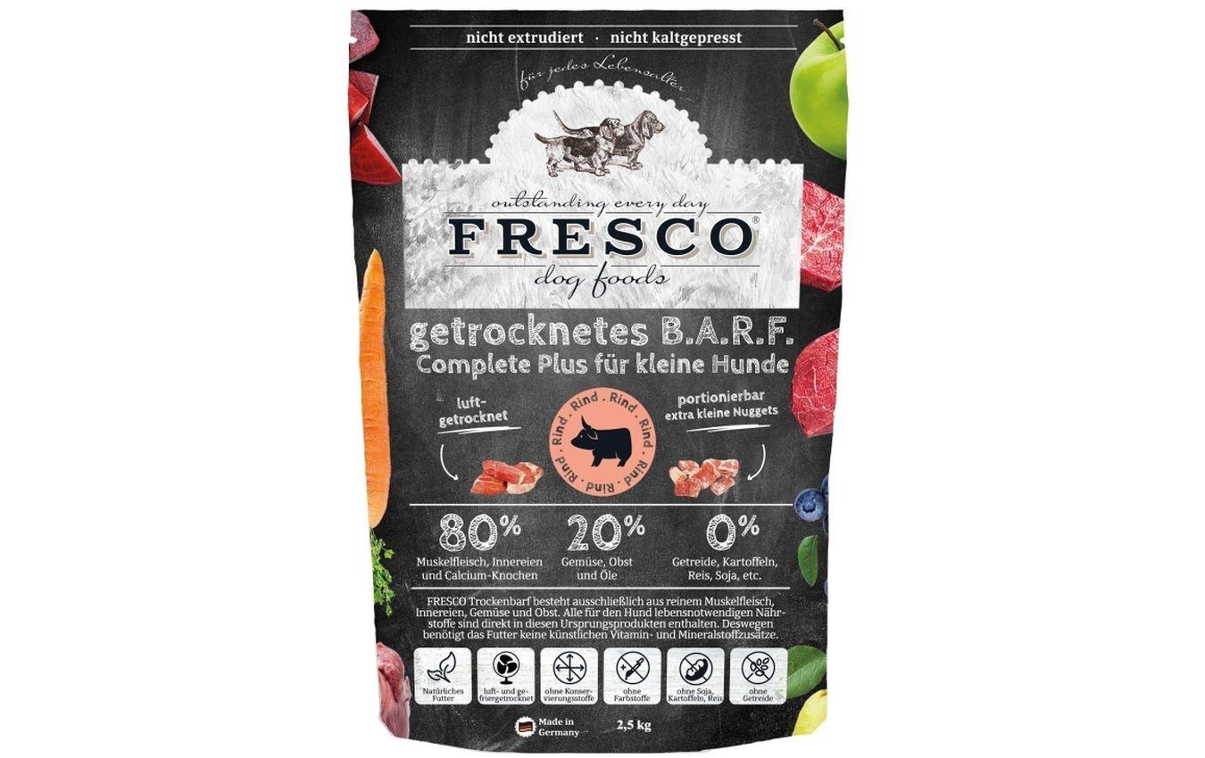 Trockenfutter Complete Plus Mini Rind, 2.5 kgLuftgetrocknetes BARF Futter für kleine Hunde