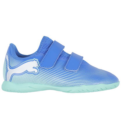 Puma FodboldStøvler - Future 7 Play IT V Jr - Hyperlink Blue/Min