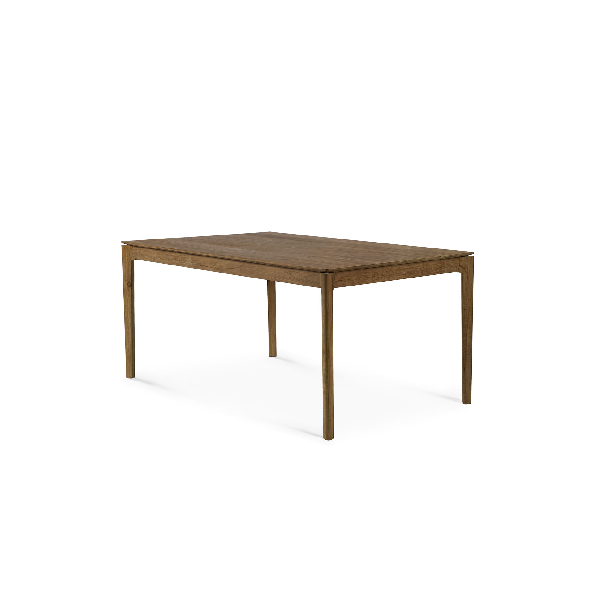 Tafel Bok teak - onbehandeld  - uitschuifbaar - 180/280