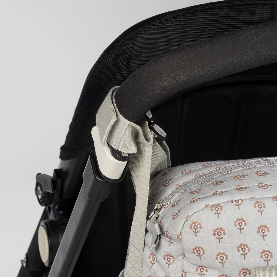 Walking Mum Wickeltasche Indian Lotus grau