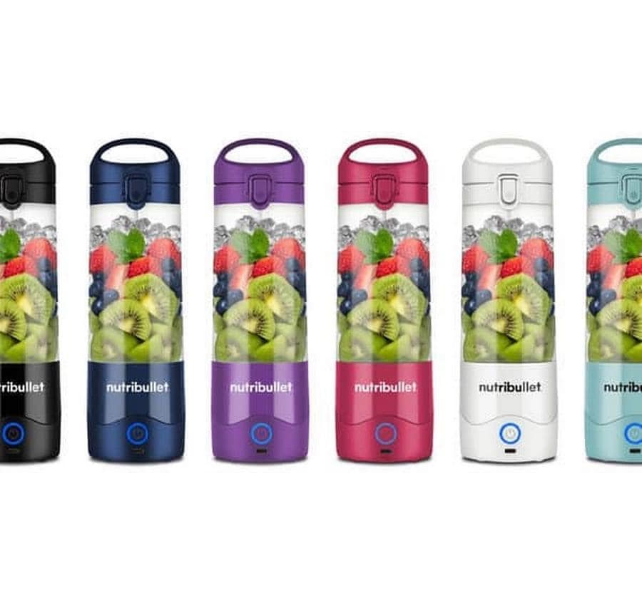 Smoothie Maker Portable BlauTragbarer Blender