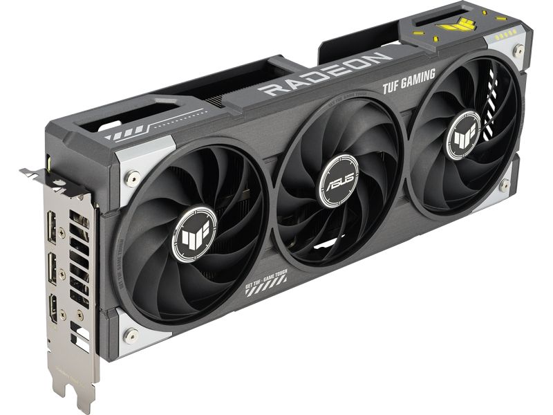 ASUS Grafikkarte AMD Radeon RX9060 XT TUF Gaming 16GB Grafikkarte mit 16 GB GDDR6 Speicher