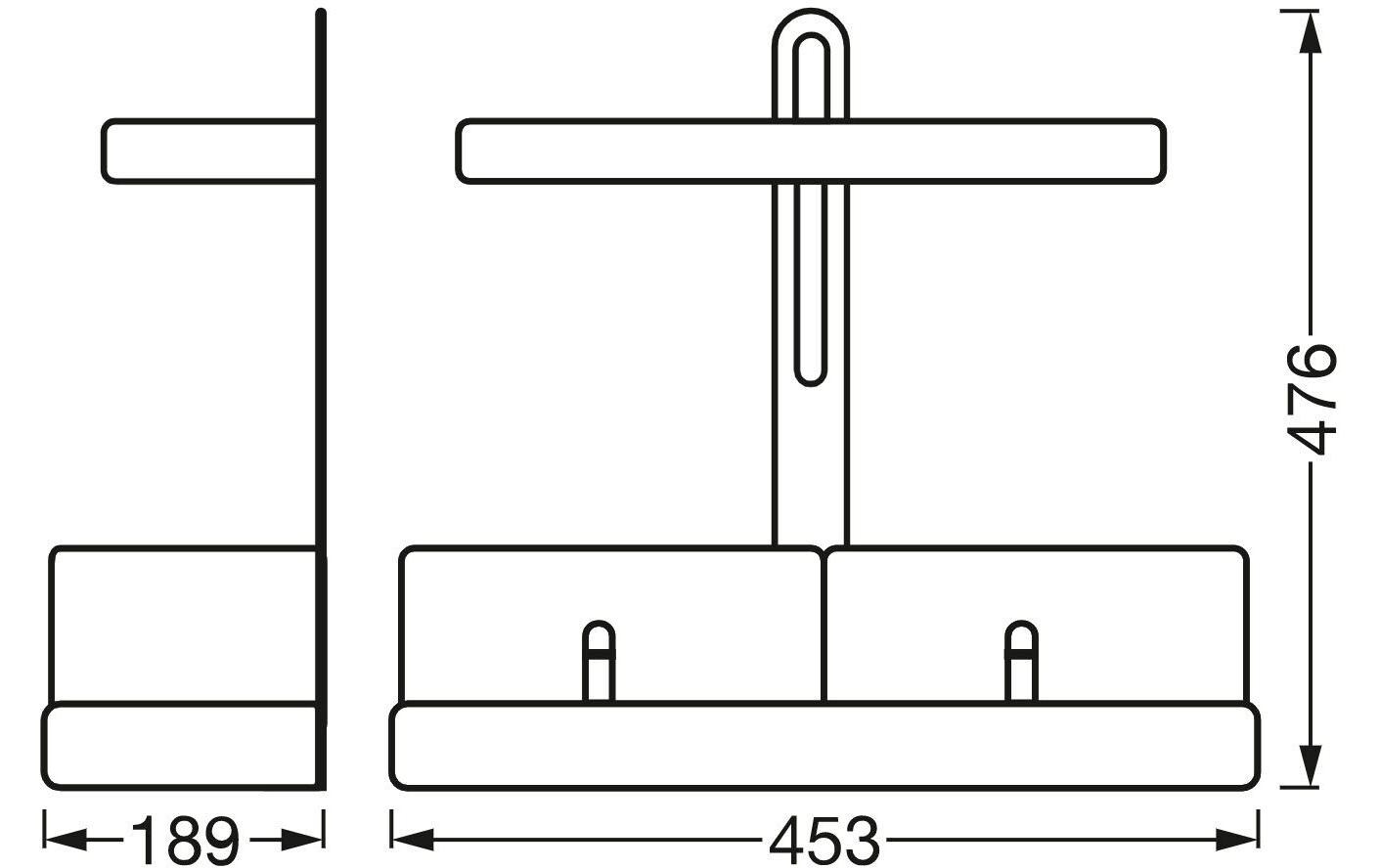 Indoor Garden Kit 450 WT, WeissLED Pflanzenlicht mit zwei Pflanzbehältern