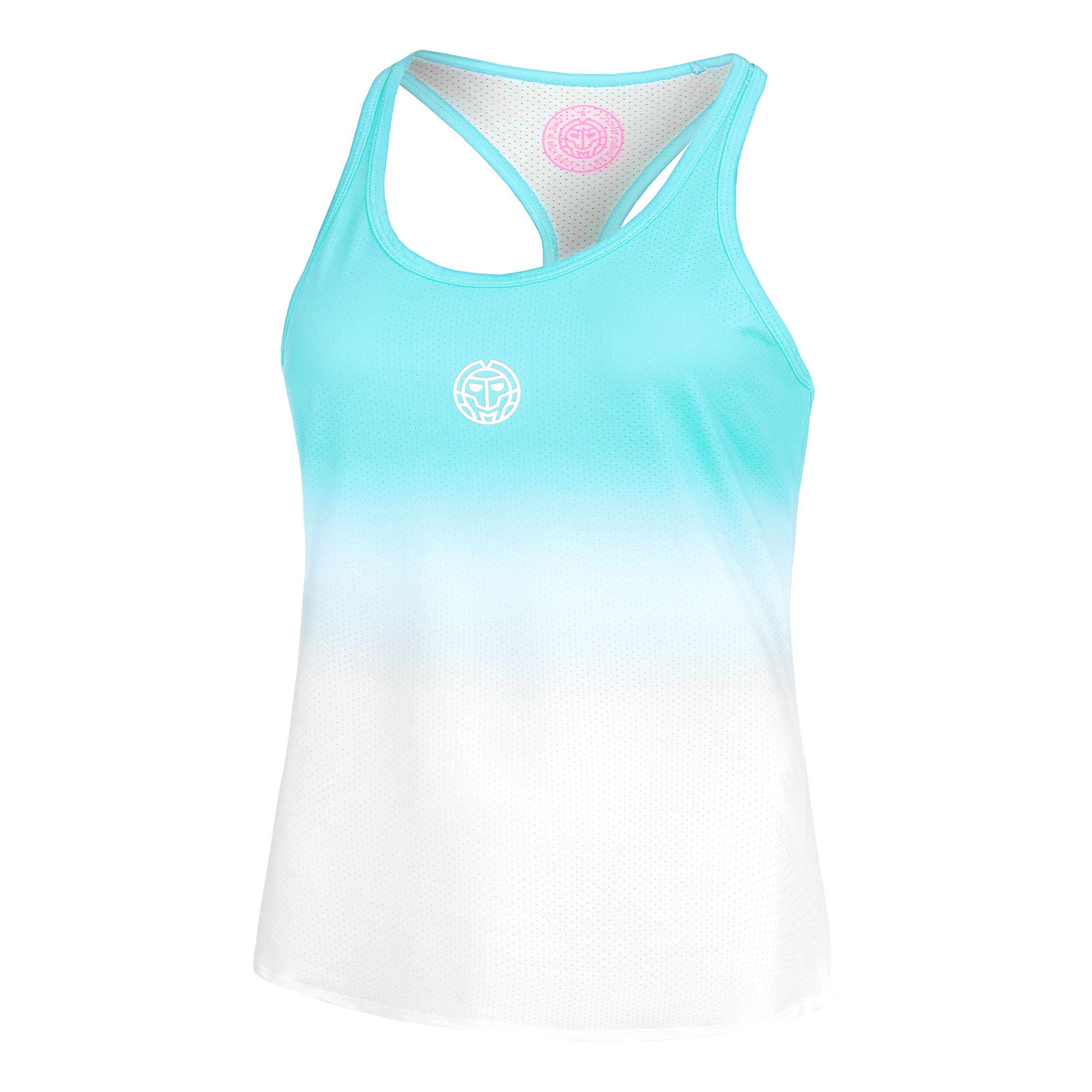 BIDI BADU Crew Gradiant Débardeur Tank Top Femmes - Turquoise , Blanc