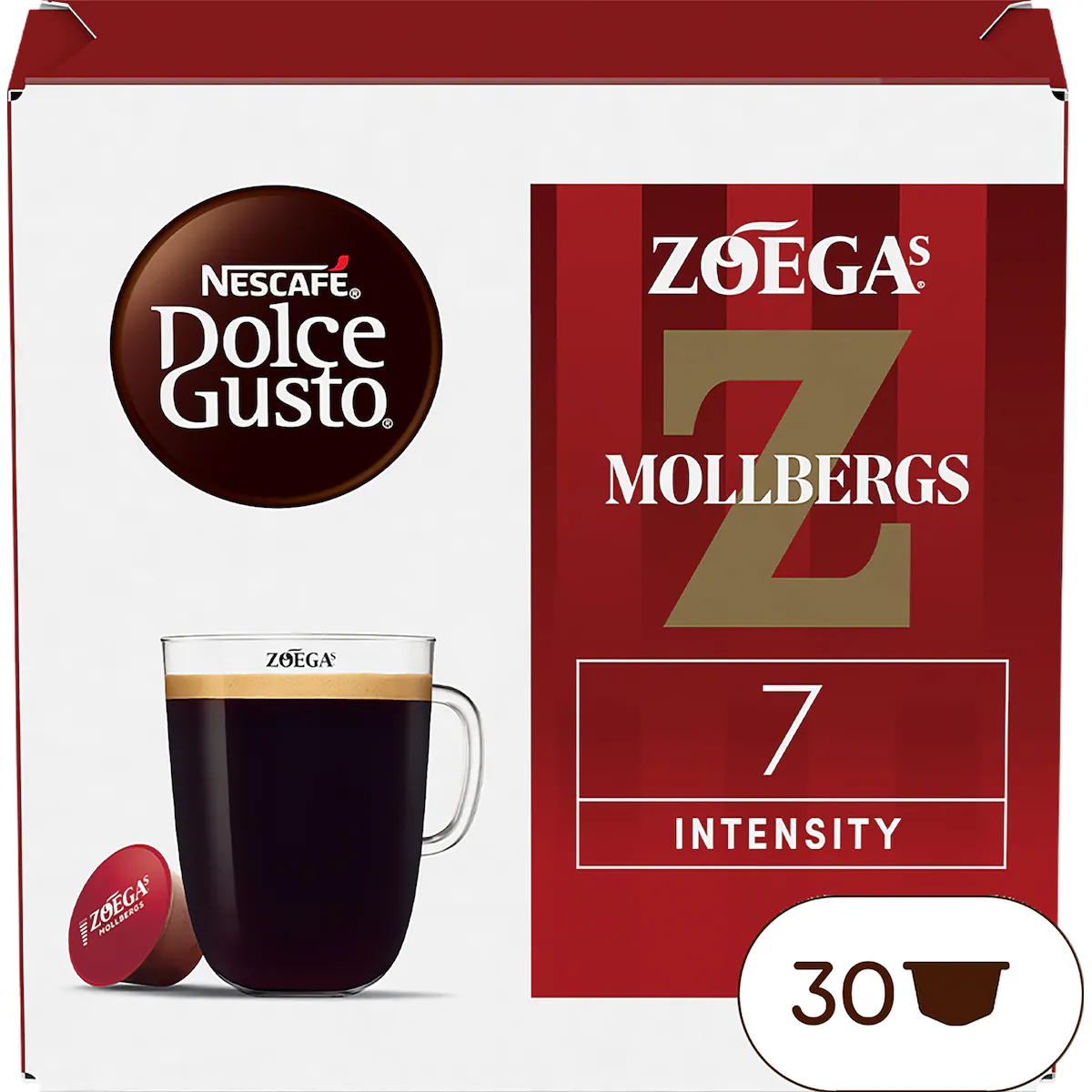 NESCAFÉ Dolce Gusto Zoégas Mollbergs Blandning kaffekapsler (30-pk)