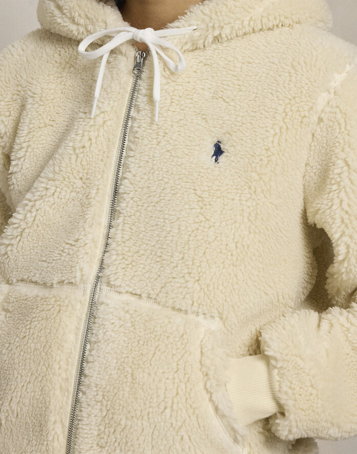 Polo Ralph Lauren HI PILE FLEECE-LSL-FUZ Winter cream