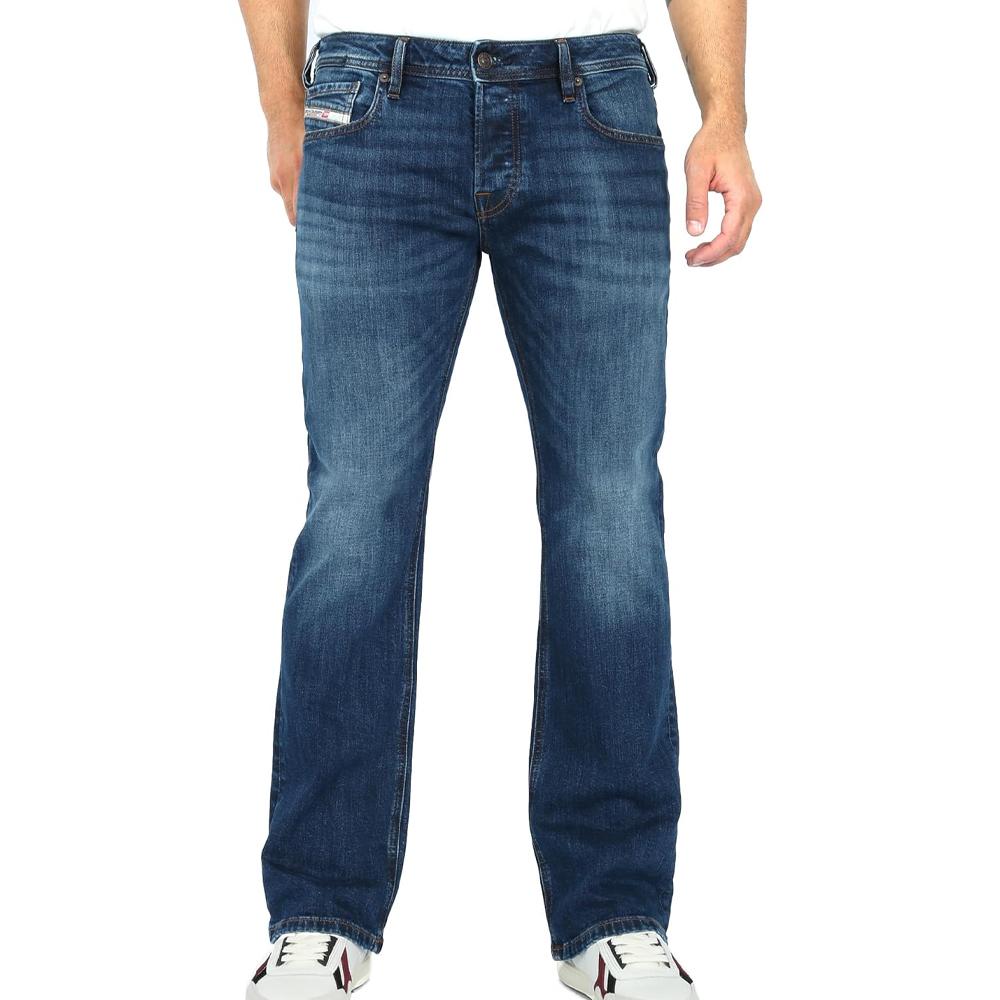 Diesel Jean Droit Bleu Homme Diesel Zatiny