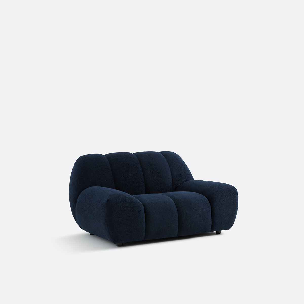 LA REDOUTE INTERIEURS<br>Poltrona XL em tecido atoalhado grosso Nuria