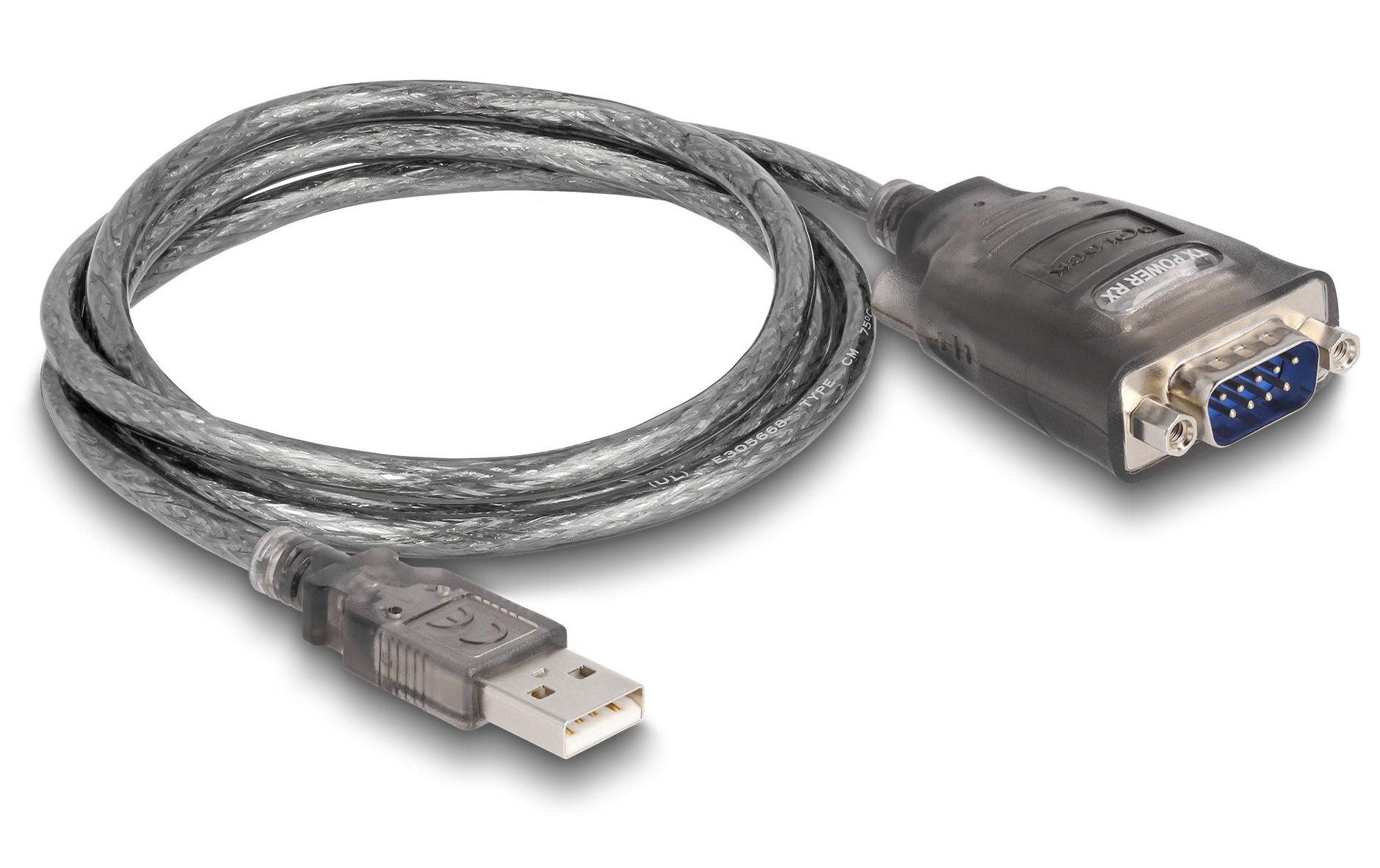 Schnittstellenkabel USB - SeriellRS-232-Geräte an USB-Port anschliessen