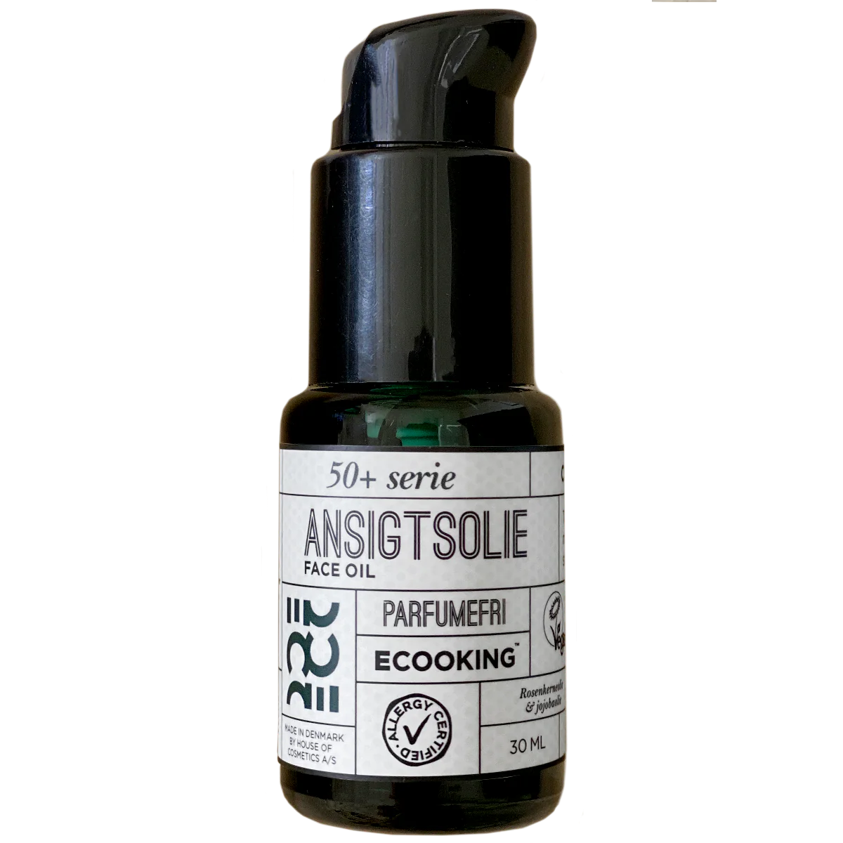 Ecooking  50+ ansigtsolie - 30 ml.