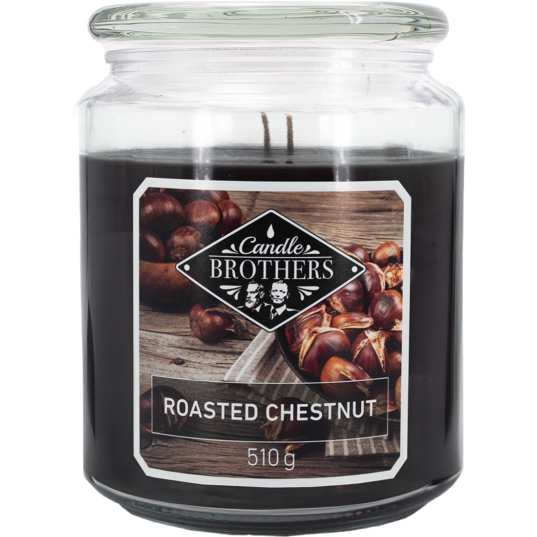 Bougie parfumée - Roasted Chestnut - Pin & jasmin - 510 g