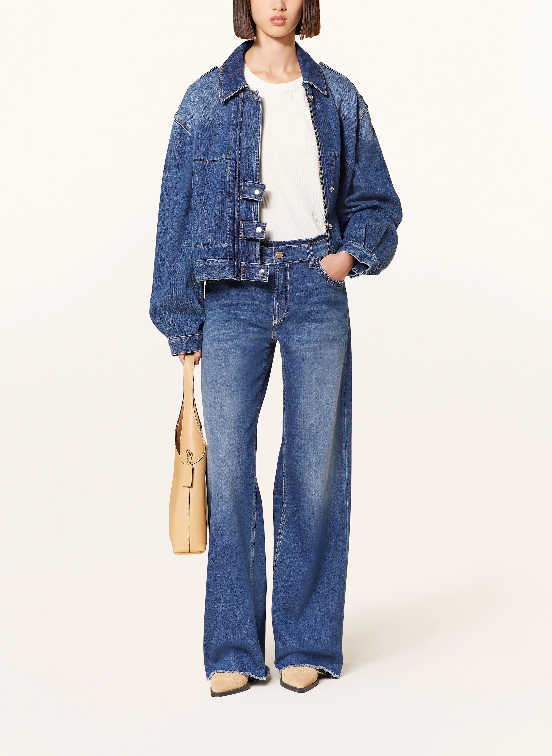 CAMBIO Straight Jeans AIMEE