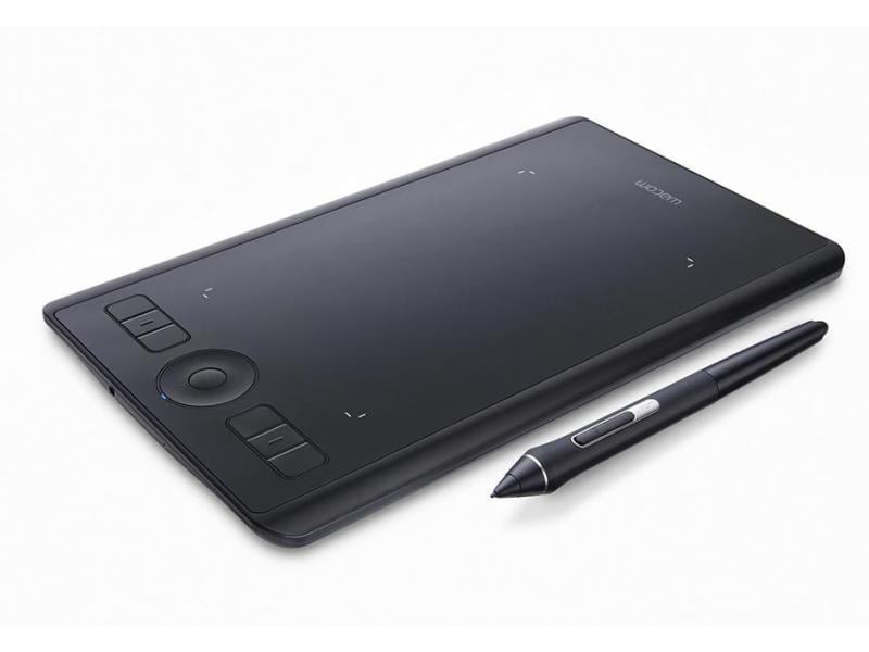 Wacom Stifttablet Intuos Pro S Performantes Grafiktablet, Grösse S, schwarz
