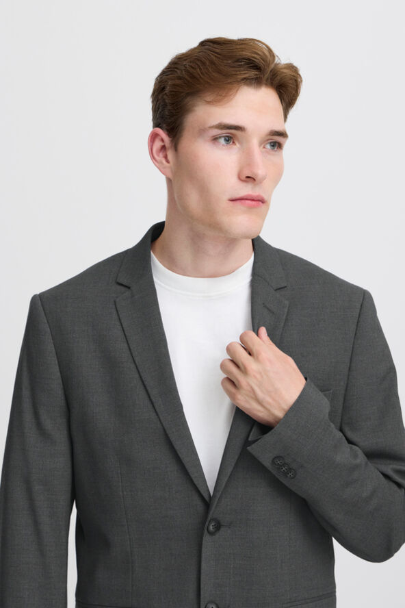 Casual Friday CFBERND Blazer Mid grey melange