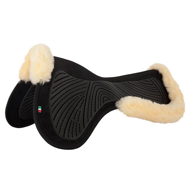 Gelpad BR Soft Gel Schapenvacht Zwart-beige