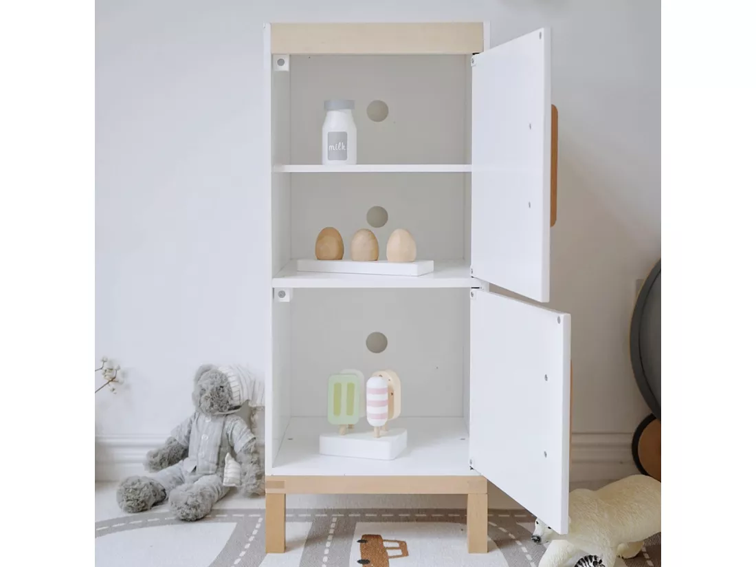 Jeu de Réfrigérateur pour Enfants Dalak À partir de 3 ans Bois Multicolore 73x30x30