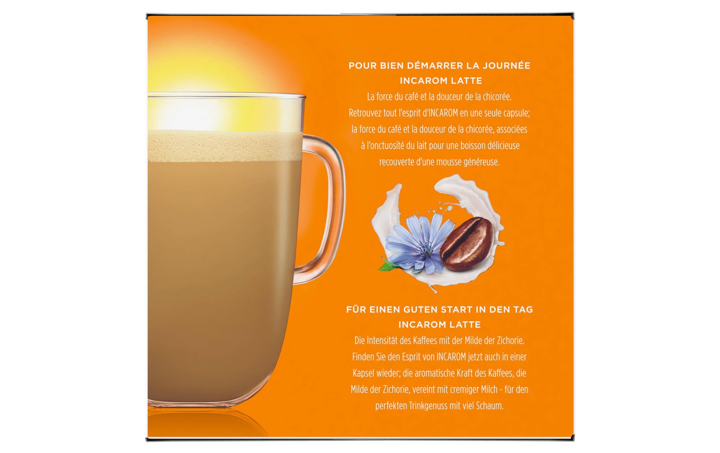 Kaffeekapseln Dolce Gusto Incarom Latte 30 StückKaffeeportionen für das Dolce Gusto System