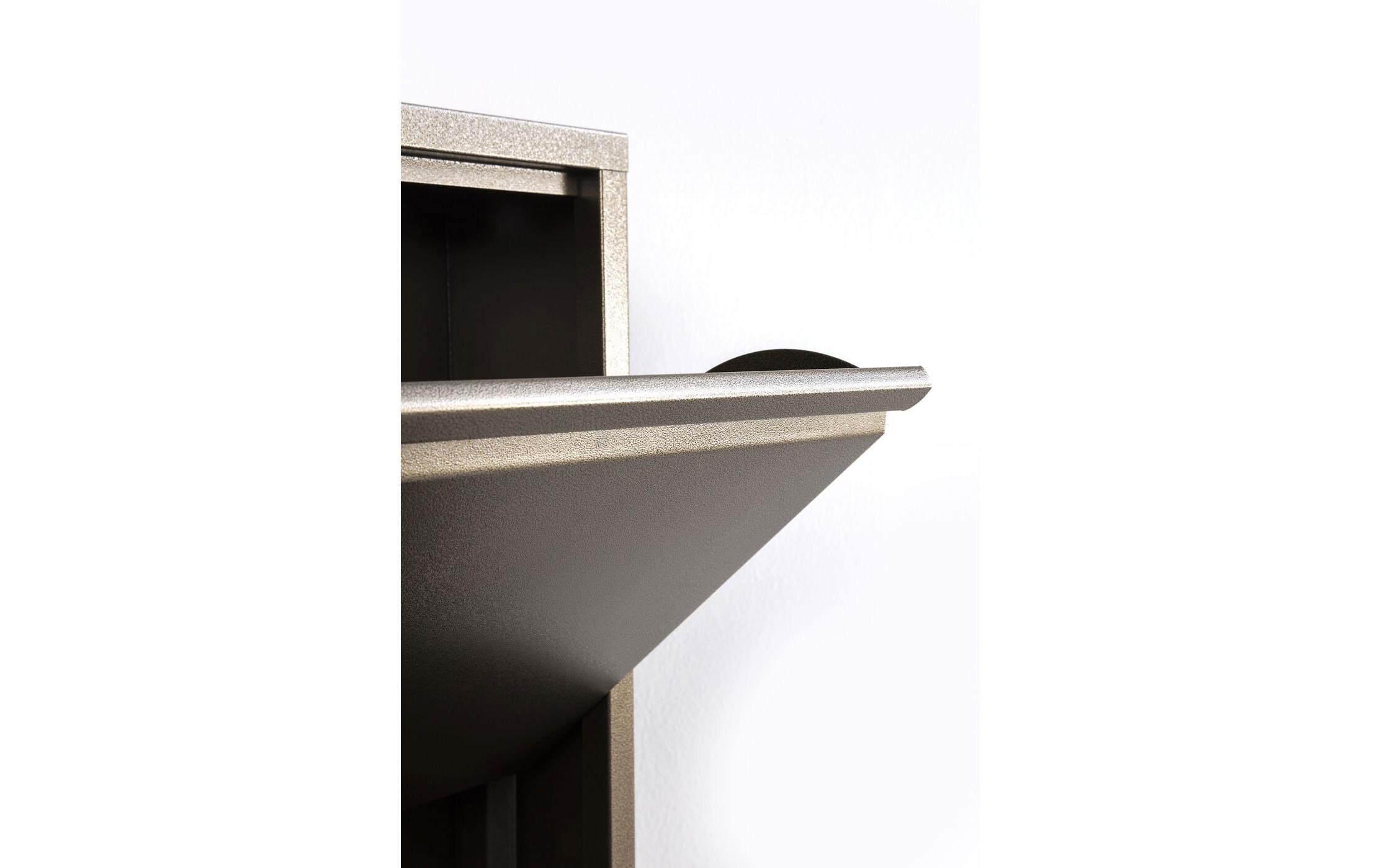 Schuhschrank Caruso 5-er, 50 x 170 cm, Braun<br>Schuhschrank