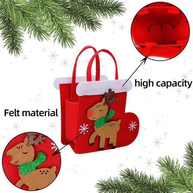 Christmas Christmas Sweets Cookies Bag Julegavegavepose