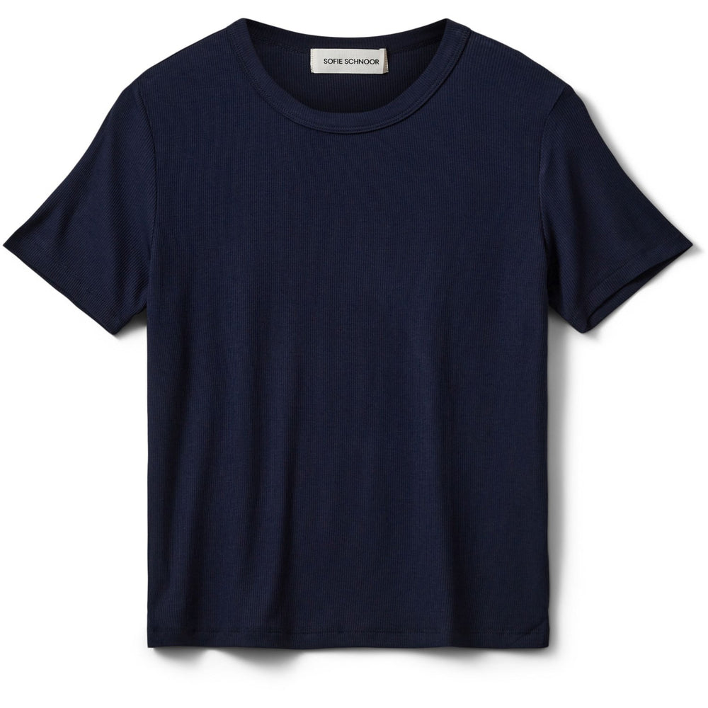 Køb Sofie Schnoor Navy Nataliasy Rib T-shirt