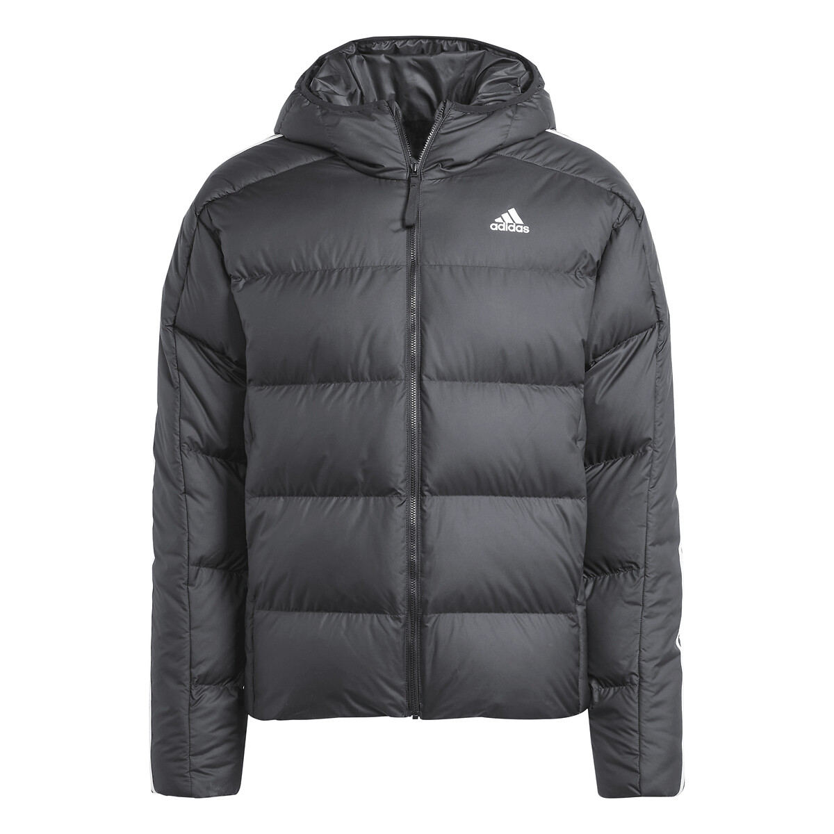 adidas Performance<br>Jaqueta de plumas de espessura média com capuz Essentials