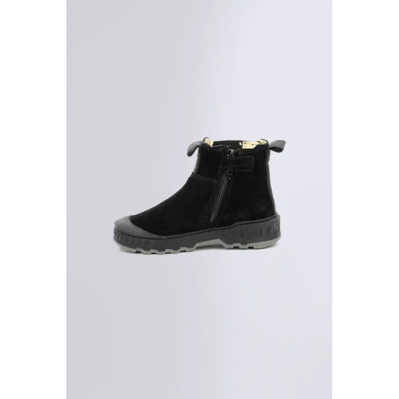 KICKTRUST NOIR BOOTS Cuir Garçon