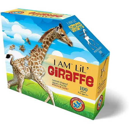 MADD CAPP Konturenpuzzle Junior Giraffe, 100 Teile