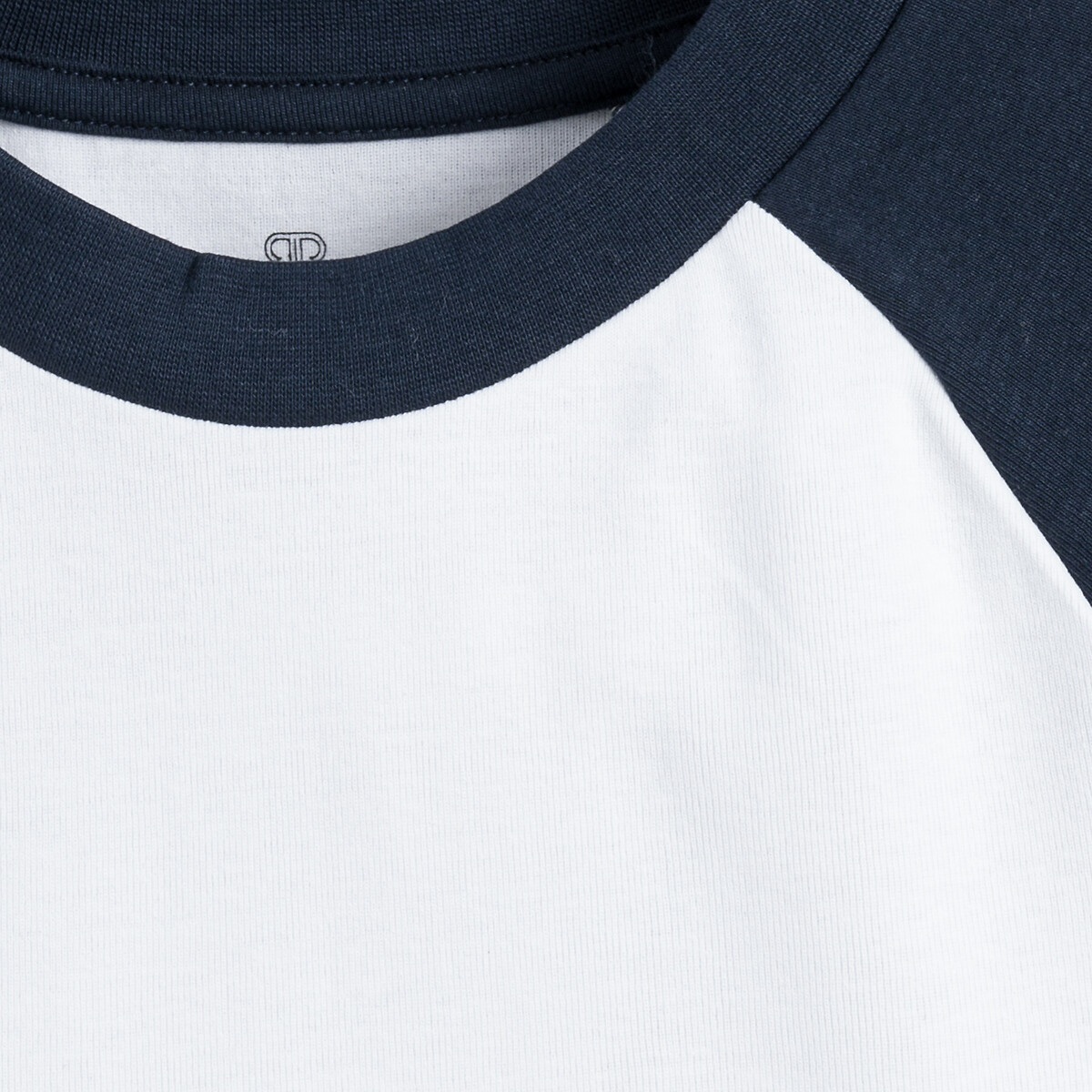 COLEÇÕES LA REDOUTE<br>Camiseta cropped com gola redonda